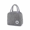 Bolsa para lancheira, bolsa para preservação de calor, bolsa para almoço, bolsa de estudante, à prova d'água e óleo, bolsa para refeição de escritório, bolsa de papel alumínio