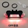 Luz Trasera para Bicicleta Carga USB Intermitente Seguridad Nocturna Advertencia Luz Trasera Bicicleta de Montaña Alta Luminosidad Impermeable Accesorios de Ciclismo