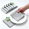 Paño de Limpieza de una Sola Capa con Hilo Plateado, Modelo: YS-S20, 20 x 20 cm, Paño de Limpieza de Cocina Multiusos