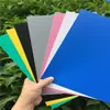 Película Lámina de Plástico PP Duro Negro Esmerilado Negro Mate Blanco Rojo Gris Amarillo PVC Transparente Color Otros
