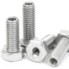 Tornillo hexagonal externo de acero inoxidable 304, adaptador de dientes interno y externo, tuerca de conversión de rosca, tornillo de tope hueco