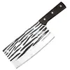 Venda direta da fábrica cutelo faca para cortar ossos faca para cortar carne forjada à mão faca de cozinha doméstica para vegetais talheres de banca de vendedor de rua