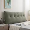 Cojín de cama de vellón de maíz, cojín triangular de cama, cojín grande para respaldo, cojín para protección de cintura, respaldo, tatami, bolsa suave, extraíble y lavable, transfronterizo