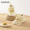 Zapatos para Niños Balabala Zapatos para Niños Pequeños Zapatos de Bebé Zapatos para Bebés Niños y Niñas Forrados de Felpa Antideslizantes Primavera y Otoño 2025 Lindos