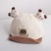 Gorra para bebé gorra de béisbol para bebé para hombre y mujer visera suave linda combinable para todas las ocasiones gorra de sol para bebé para primavera y otoño invierno