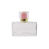 Botella de Perfume Cuadrada Plana de Moda Spot 30ml 50ml 100ml Botella Rellenable de Cosméticos Portátil Botella Vacía Botella con Atomizador