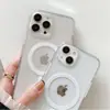 AliExpress Nuevo Producto Transparente Acrílico Manzana Magnético 2 en 1 Funda para Teléfono Fuerte Adhesión Magnética Cubierta Protectora Funda para Teléfono