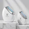 Dispositivo de belleza para cuello y hombros transfronterizo de fábrica original, masajeador portátil de uso doméstico con EMS microeléctrico calefactor y luz roja y azul