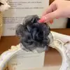 Estilo Coreano Lujo Ligero Suave Sencillo Clip para el Cabello de Gasa Floral Pinza de Garra Accesorios para el Cabello Gama Alta Sencillo Versátil