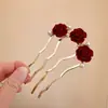 Pinzas Amarillas para el Cabello para Fotos de Verano, Accesorios de Isla, Pasadores Florales Laterales para Vacaciones, Adornos para el Cabello Atmosféricos, Pinzas de Pato