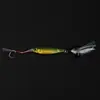 Comercio Exterior Marca Ma Lanzamiento a la Orilla Sacudida Lenta Señuelo Artificial Equipo de Pesca Luya Doble Anzuelo Placa de Hierro Señuelo Metálico Señuelo de Plomo