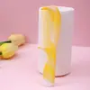 Mini Peine Casual, Peine de Plástico Portátil y Lindo para el Cabello, Peine Casero para Alisar el Cabello, Peine de Colores para Alisar el Cabello Largo de Mujer