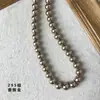Collar Pulsera de Perlas de Vidrio Swarovski de Alta Calidad con Cuentas Accesorios para Collares Perla de Concha de Alta Calidad