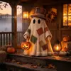 Decoración de Halloween Fantasma Parcheado Vintage Iluminado Fantasma Luz Nuevo Producto Transfronterizo