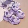 Nuevos Zapatos de Primavera y Otoño para Niñas kttiy Malla de Gato Transpirables Zapatos Deportivos para Niños Suela Suave Running Zapatos de Papá Niña