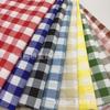 Primavera e Verão novo Xadrez bolha Xadrez stretch tecido de vestido camisa feminino tecido bolha em estoque