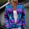 Nuevo cárdigan suéter navideño floral transfronterizo europeo y americano para Amazon, AliExpress y tiendas independientes, versátil y elegante