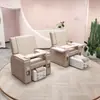Sofá de Manicura Personalizado para Exportación, Sillón Eléctrico con Masaje de Pies para Salón de Belleza, Popular Sofá Silla para Manicura, Pestañas y Terapia de Pies