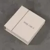 Caixa de Joias Estilo Ins Personalizada, Caixa de Presente de Joias de Luxo, Caixa de Embalagem para Joias de Ouro para Anel, Colar, Pulseira