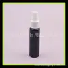 Botella rociadora negra de hombro plano 30ml botella rociadora de líquido botella de perfume botella de recarga botella de tónico botella rociadora de hidrosol