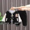 Roupa de primavera para meninos outono bebê infantil casaco 4 crianças masculino bebê roupa 1 ano 1,5 anos mais de 2 3