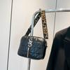 Bolso de hombro sencillo y moderno para mujer, nuevo estilo de otoño 2024, bandolera distintiva, bolso cuadrado pequeño a la moda.