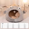 Nido para Gatos para Todas las Estaciones, Nido Cálido y Seguro de Invierno, Cama para Gatos, Sofá para Gatos Semicerrado, Nido para Dormir de Gatito