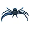 Araña de plástico de simulación de Halloween transfronteriza, araña de juguete para fiesta en bar, casa embrujada, decoración de telaraña, araña de plástico