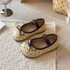 Zapatos Individuales Bajos Estilo Coreano para Niñas Estilo Ballet con Lazo Suela Suave Slip-on Mocasines Zapatos de Cuero Novedad Primavera/Otoño 2026