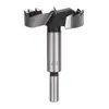 Broca multi-diente de ala plana abrecantos para carpintería, herramienta especial para carpintería, broca de vástago redondo, agujero para bisagra de puerta y ventana, gabinete