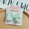 Accesorios para el Cabello de Cuadros Dulces Estilo Japonés Pinzas para el Cabello Pinzas Nuevas Frescas con Borde de Moño Pinzas para Flequillos Laterales Pasadores