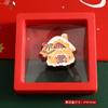 Broche Creativo de Dibujos Animados de Papá Noel Regalo de Nochebuena Regalo Pequeño para Acompañar a Estudiantes Pequeño Regalo de Navidad Pequeña Decoración