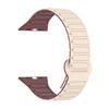 Para Apple Apple iwatch Correa de Reloj Tres Tiras Silicona Magnética Generación S10 Universal S9 Correa de Dos Colores