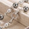 Collar de perlas de colores mixtos para mujer Corte Cielo Estrellado cuentas de flores color tierra realmente muchas cáñamo retro de alta calidad geométrico lleno Diamantes Cuentas de Vidrio
