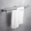 Prateleira de Barra de Toalha de Aço Inoxidável 304 Personalizada para Banheiro, Rack de Toalha sem Furo para Banheiro, Rack de Pendurar, Rack de Armazenamento