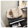 Moda Japonesa Coreana Simple Felpa 2026 Nueva para Invierno de Mujer Bolso de Hombro Individual Bolso de Mano Bolso Cruzado con Sensación de Lujo Ligero para el Trabajo