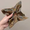 Acessório de elástico de cabelo extra grande, novo modelo estilo coreano 2026, corda de cabelo de alta elasticidade, scrunchie, estilo francês, alto valor estético, acessório de cabelo para mulheres
