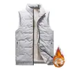 Chaleco 2022 para Otoño e Invierno Cálido para Hombre Chaleco Engrosado Atuendo de Moda Chaleco Chaqueta Chaleco sin Mangas