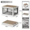 Fabricante Original Caja Plegable de Apertura Lateral Caja de Almacenamiento para Maletero de Coche Caja Plegable para Acampar Gran Capacidad Almacenamiento con Tapa de Madera