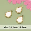 Venta Caliente Transfronteriza Romántico Francés Acero de Titanio Incrustado con Nácar Blanco DIY Moda Colgante Pendientes Collar Joyería Colgante