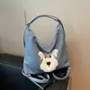 Bolsa Tote Feminina Retrô Transfronteiriça 2024 Primavera e Verão de Grande Capacidade Nova Moda Casual Moda Ombro Único Transversal