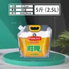 Saco Espesso Transparente para Embalagem de Cerveja, Bolsa Saco para Cerveja Fresca, Bolsa de Água para Exterior, Bolsa Auto-Suportável com Bico, Logo Impressível para Atacado