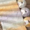Ovillo de lana larga de mohair de alpaca degradado para suéteres, bufandas, abrigos, sombreros, material DIY para tejido a mano, cálido