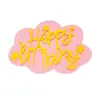 Pastel para Hornear Pastel Bandera para Insertar en Pastel Flash para Insertar en Pastel Meteoro Pastel Pastel Arcoíris Mesa de Postres Productos para Pastel