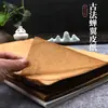 Papel de Polpa de Bambu Tradicional, Papel Artesanal, Tingido com Plantas, Estilo Antigo, Semi-Bruto, para Caligrafia e Pintura Tradicional Chinesa