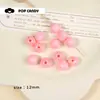 Resina Caramelo Colorido Textura de Cuentas Retorcidas Cuentas Redondas DIY Cadena para Celular con Cuentas Pendientes Pulsera Material Accesorios