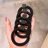 Elástico de Cabelo de Bola de Pelúcia Fofa e Fashionable para Mulheres, Alta Elasticidade e Durável, Elástico Simples