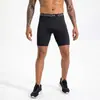 Pantalones Cortos de Compresión Estilo Europeo y Americano Personalizados, Pantalones Cortos de Yoga Fitness de Secado Rápido, Mallas Deportivas para Hombre de Alta Elasticidad para Exteriores al por Mayor