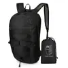 Mochila Plegable Portátil Ultraligera para Montañismo al Aire Libre Viajes para Hombres y Mujeres Bolsa de Piel para Guardar Logotipo de Impresión Personalizada