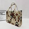 Nuevo Celebridad de Internet Transferencia de Calor Sublimación Fieltro Bolso Estilo Pintura al Óleo Ropa de Trabajo Compras Bolsa de Fieltro Bolso Personalizado